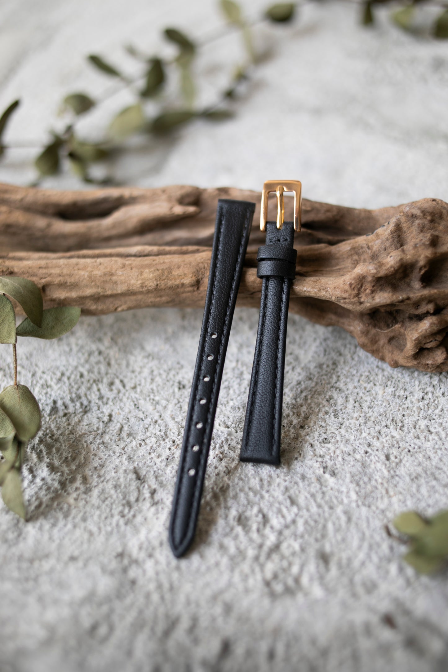 11mm Leather Strap (Black)