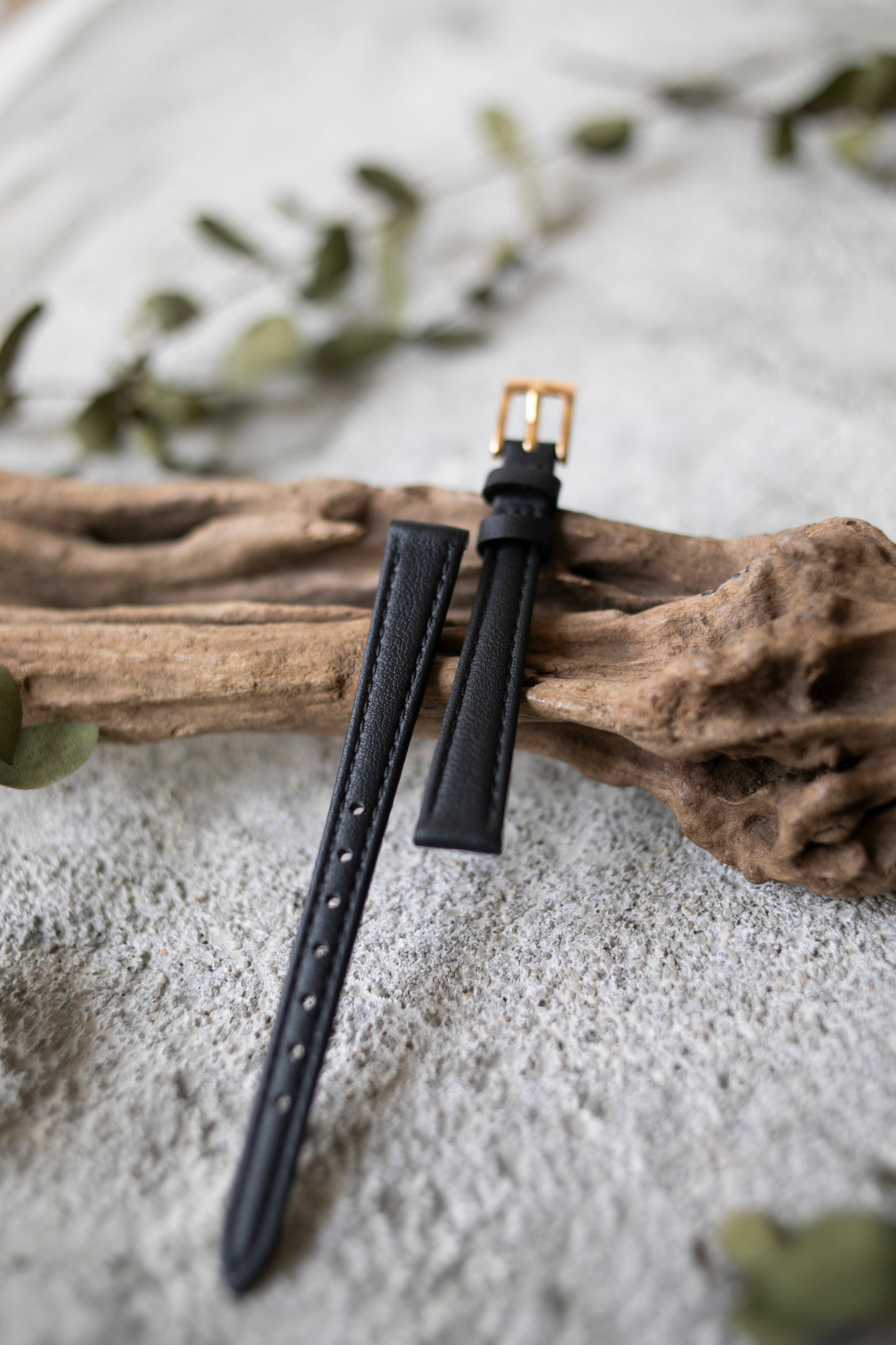 11mm Leather Strap (Black)