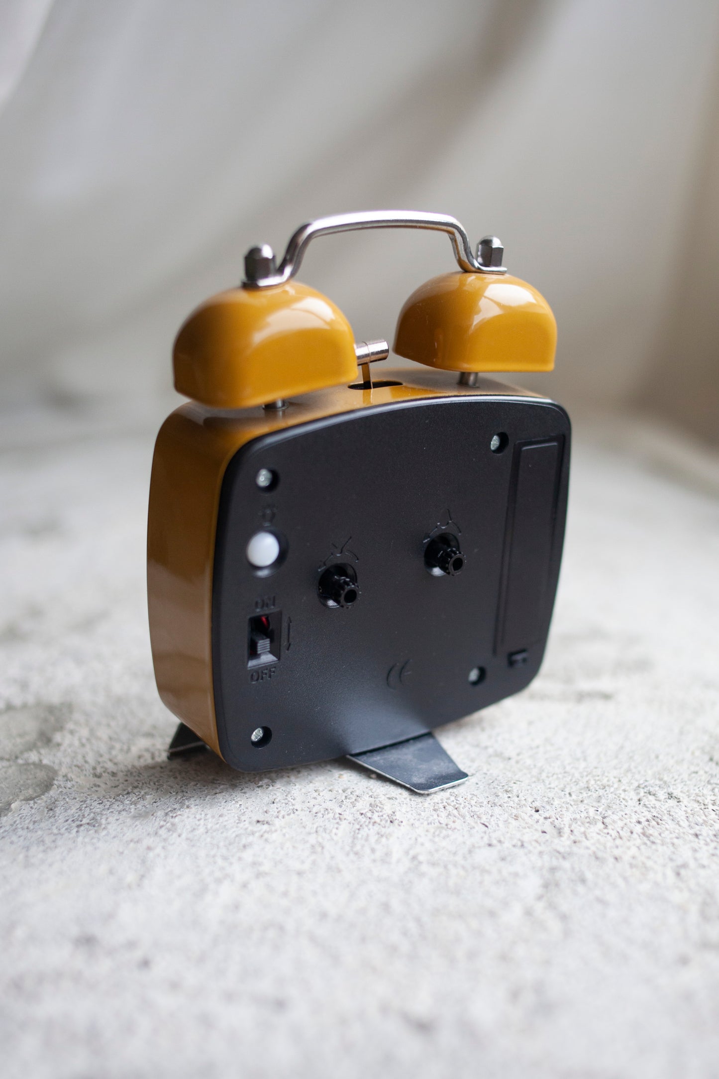 Discontinued: Mustard Yellow Mickey Clock