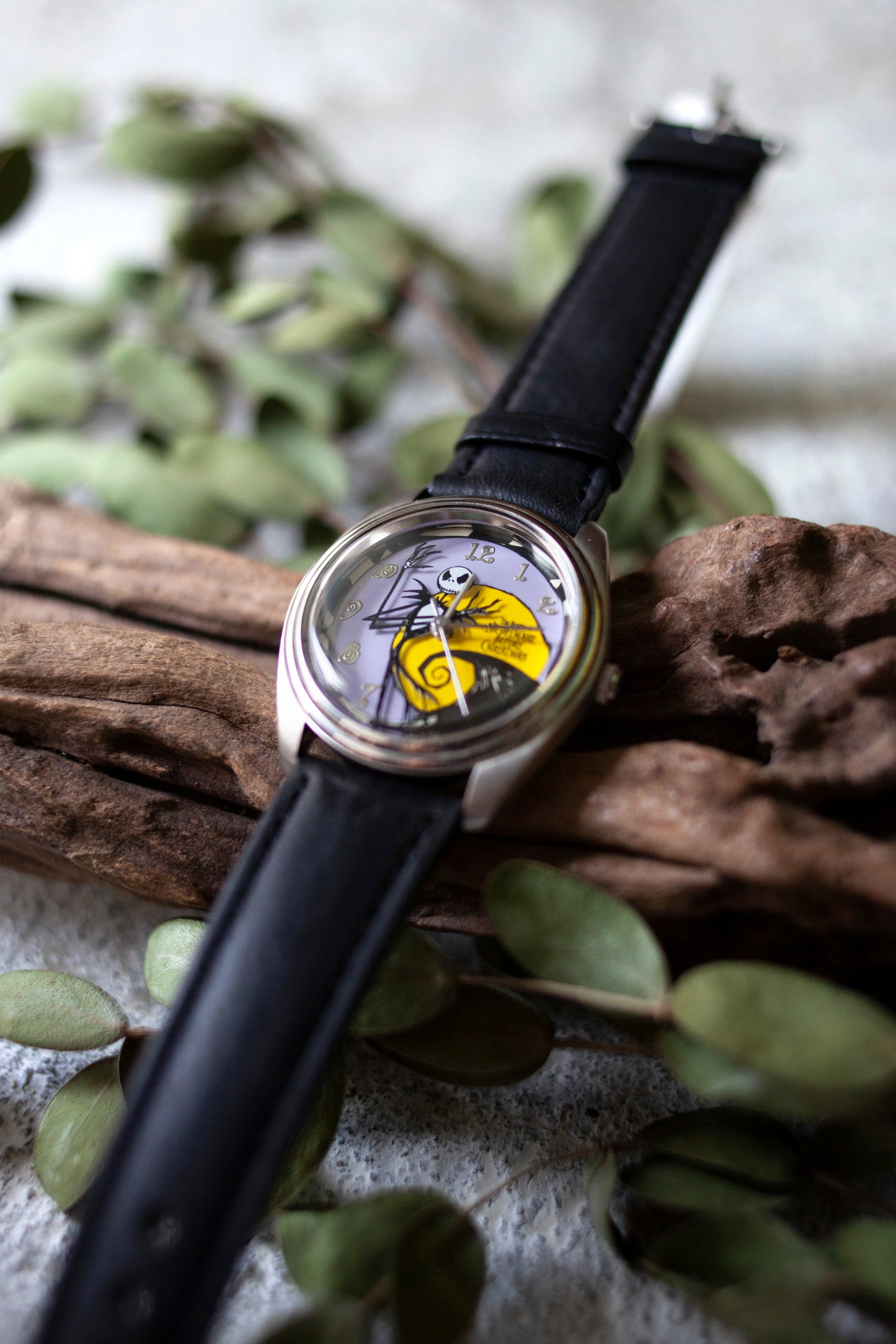 Premium Vintage: Fossil Jack Skellington with Coffin