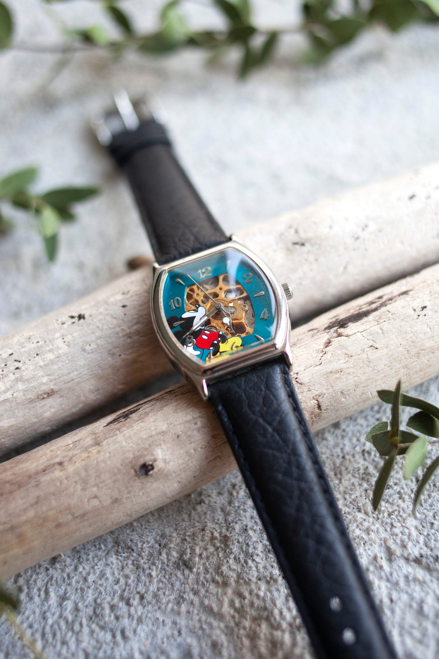 Premium Vintage: Winding Skeletal Mickey