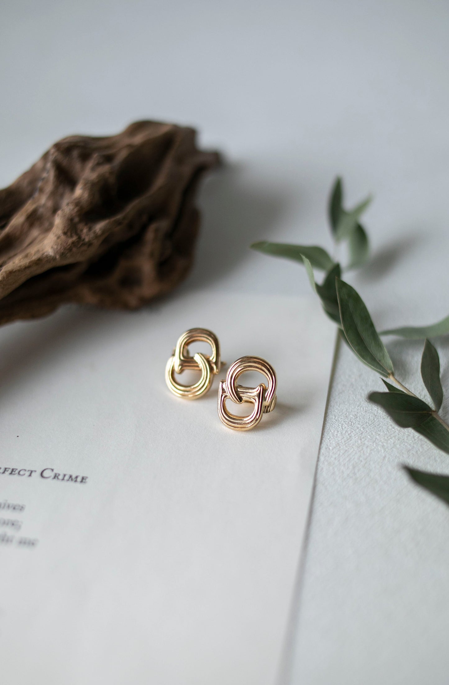 Vintage Jewelry: Christian Dior CD Logo Clip-On Earrings J-CD11