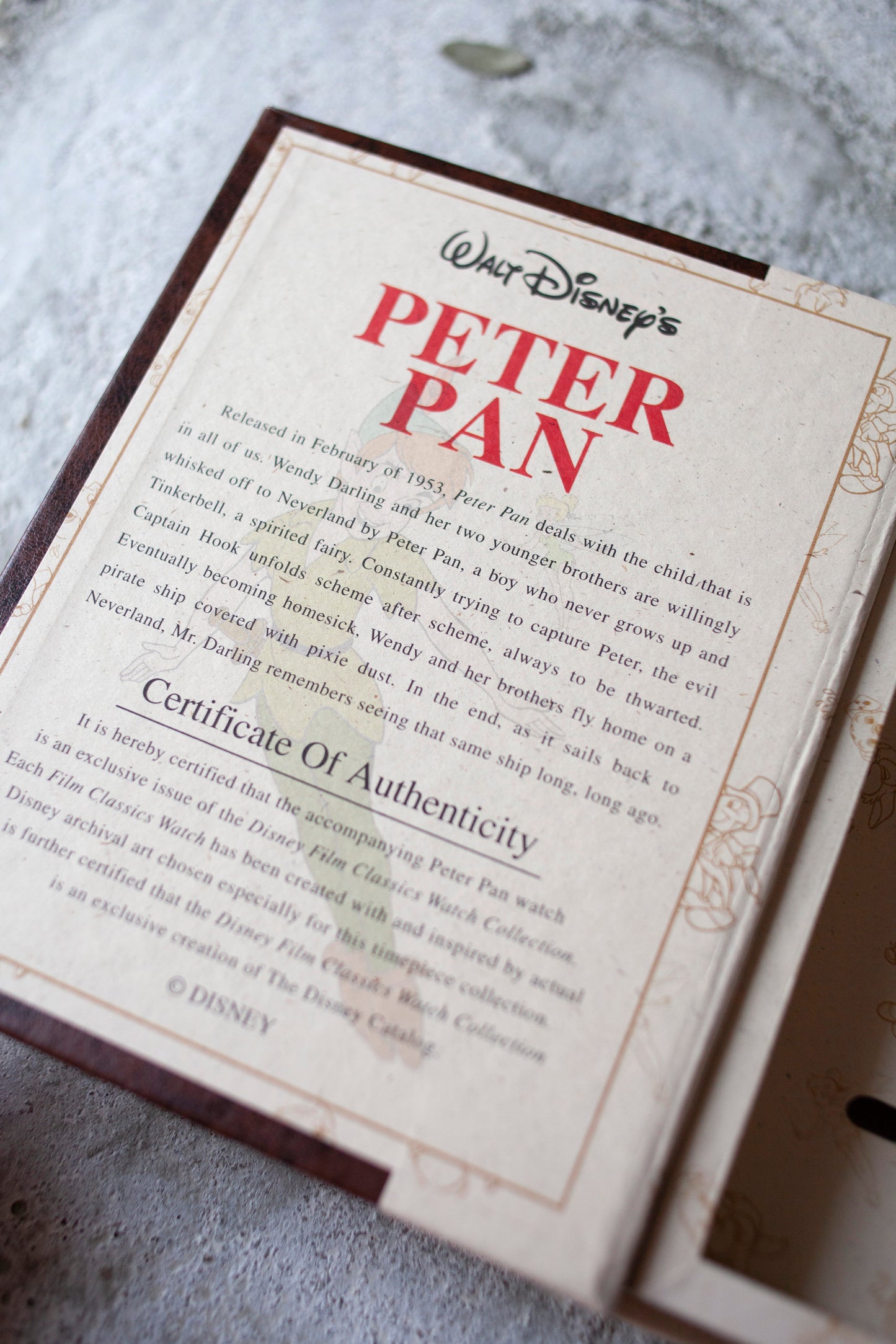 Premium Vintage: Peter Pan's Tome