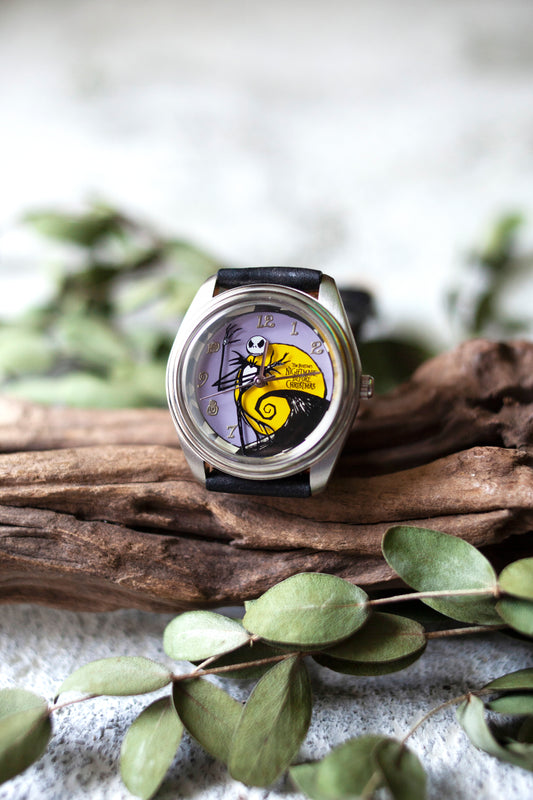 Premium Vintage: Fossil Jack Skellington with Coffin